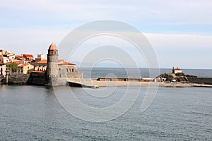 Collioure fortifications photo